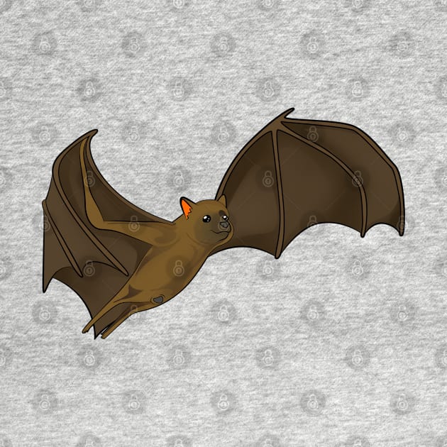 Kawaii flying fox by Modern Medieval Design